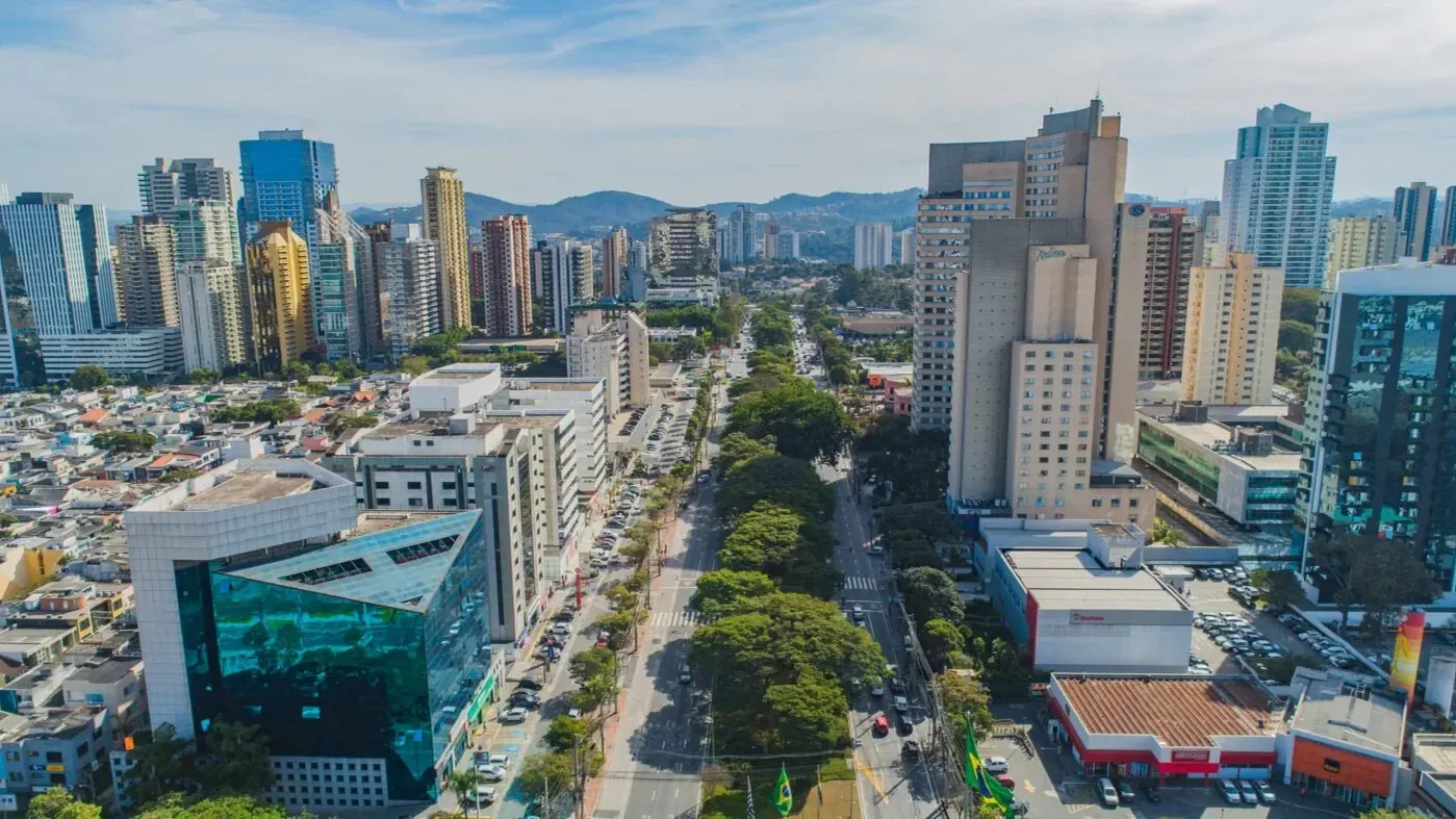 Vista de Barueri para página de administradora de condomínios