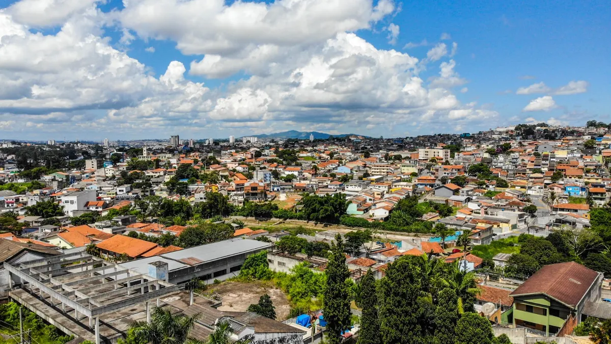 Vista de Ferraz de Vasconcelos para página de administradora de condomínios