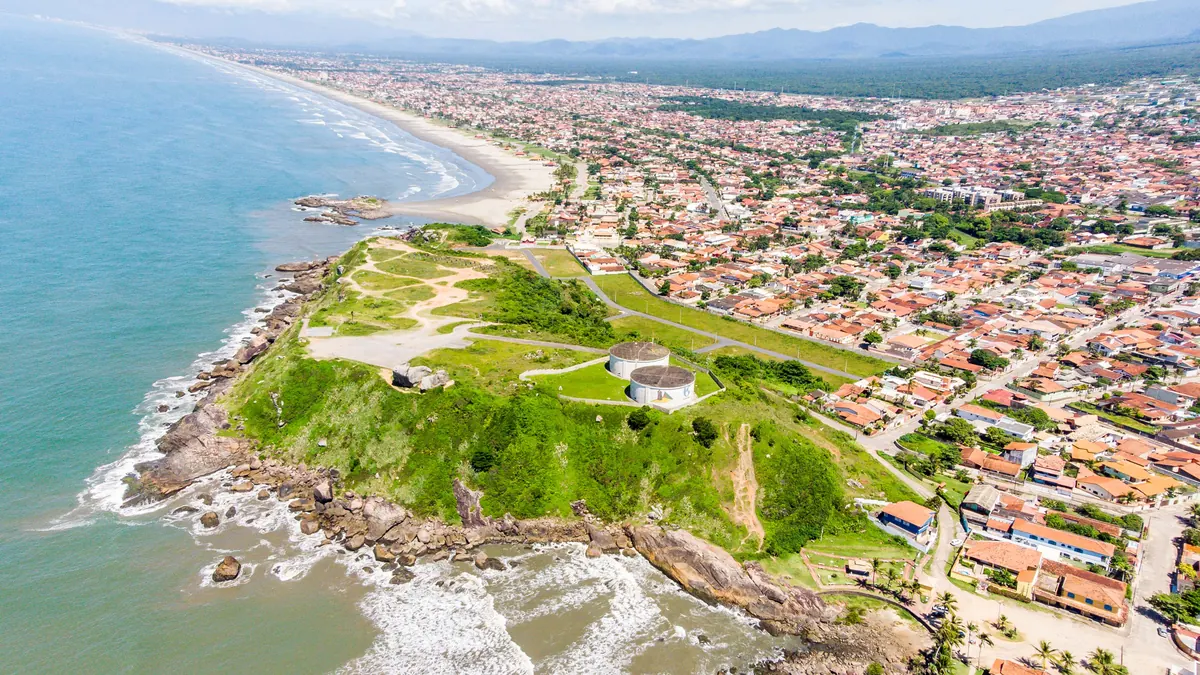 Vista de Itanhaém para página de administradora de condomínios