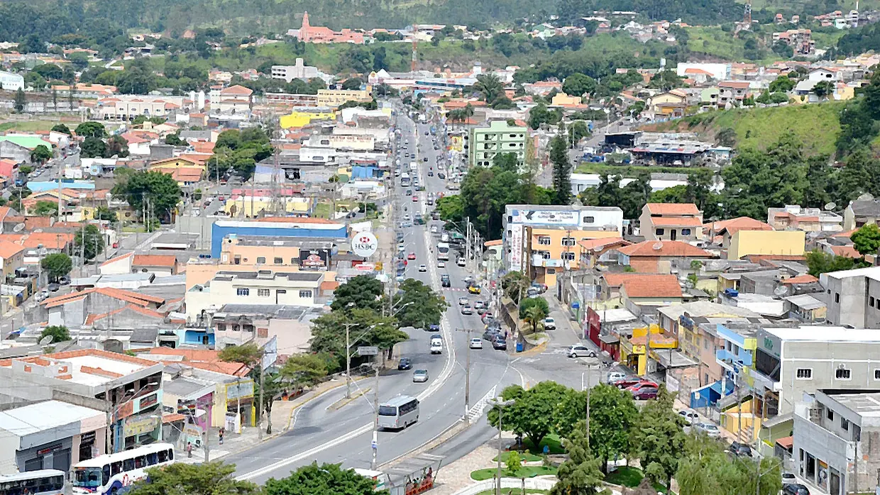 Vista de Várzea Paulista para página de administradora de condomínios